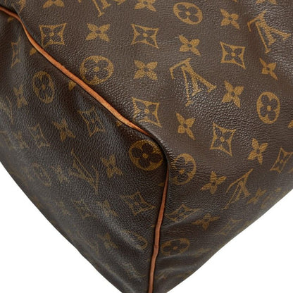 Louis Vuitton Monogram Speedy 40 Handbag Boston Bag Travel Bag M41522 Brown PVC