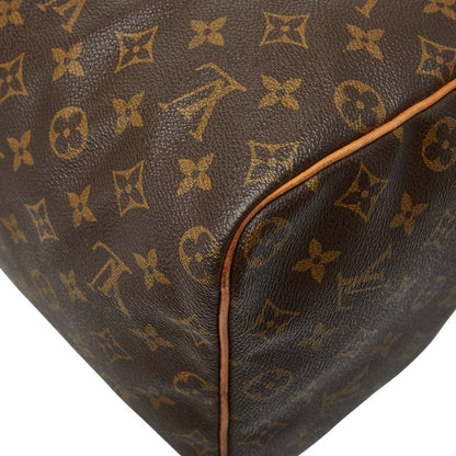 Louis Vuitton Monogram Speedy 40 Handbag Boston Bag Travel Bag M41522 Brown PVC