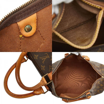 Louis Vuitton Monogram Speedy 40 Handbag Boston Bag Travel Bag M41522 Brown PVC