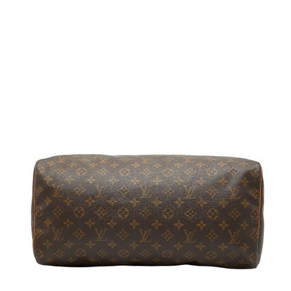 Louis Vuitton Monogram Speedy 40 Handbag Boston Bag Travel Bag M41522 Brown PVC