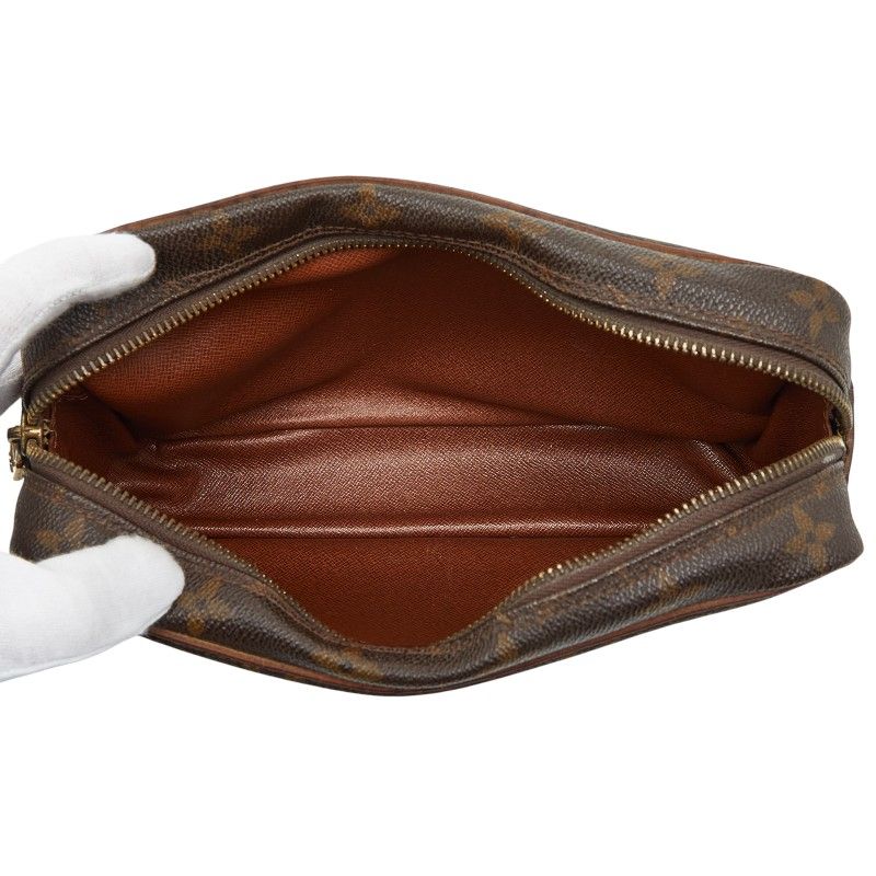 Louis Vuitton Monogram Compiègne 23 M51847 Brown PVC Leather Women Louis Vuitton
