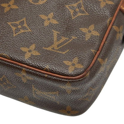 Louis Vuitton Monogram Compiègne 23 M51847 Brown PVC Leather Women Louis Vuitton