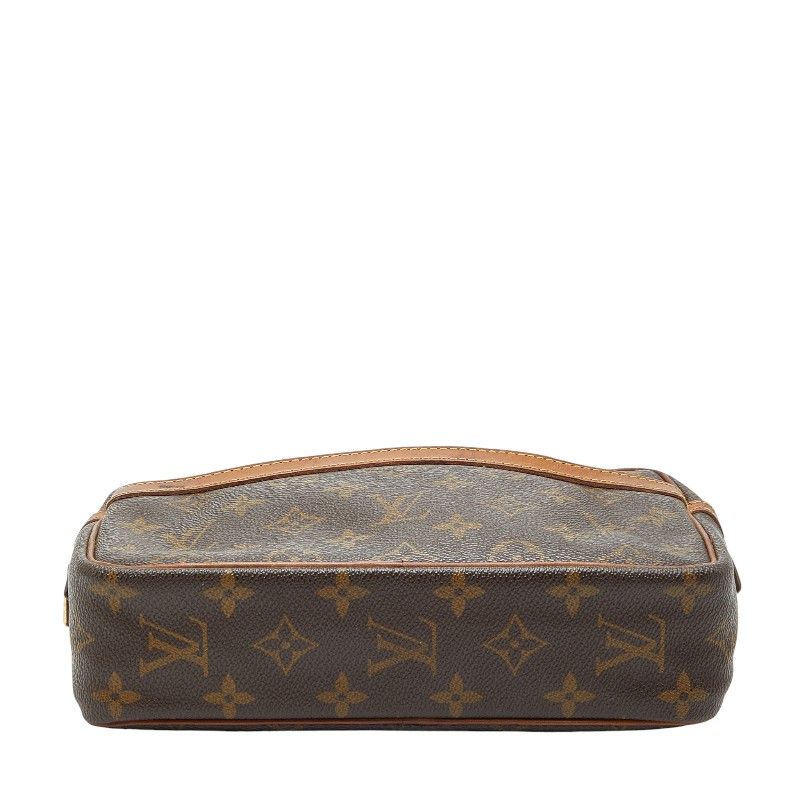 Louis Vuitton Monogram Compiègne 23 M51847 Brown PVC Leather Women Louis Vuitton