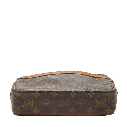 Louis Vuitton Monogram Compiègne 23 M51847 Brown PVC Leather Women Louis Vuitton