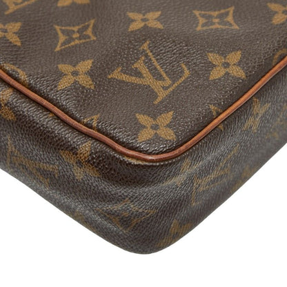 Louis Vuitton Monogram Compiègne 23 M51847 Brown PVC Leather Women Louis Vuitton