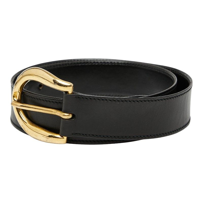 Gucci Belt Size: 90 36 Black Leather Women's Gucci