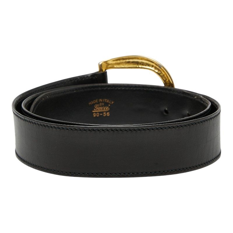 Gucci Belt Size: 90 36 Black Leather Women's Gucci