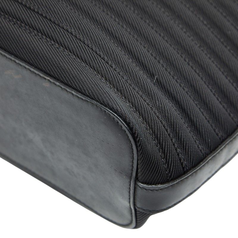 Gucci Bamboo Handbag Shoulder Bag 2WAY 000 1705 Black Nylon Ladies Gucci