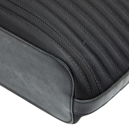 Gucci Bamboo Handbag Shoulder Bag 2WAY 000 1705 Black Nylon Ladies Gucci