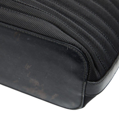 Gucci Bamboo Handbag Shoulder Bag 2WAY 000 1705 Black Nylon Ladies Gucci