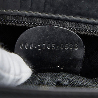 Gucci Bamboo Handbag Shoulder Bag 2WAY 000 1705 Black Nylon Ladies Gucci