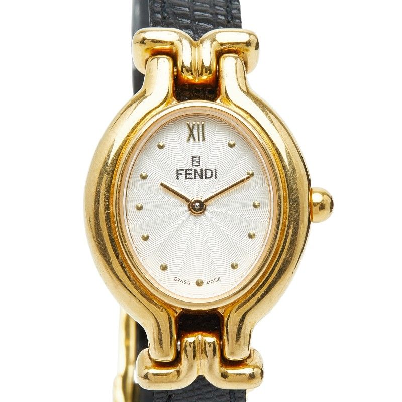 Fendi Chameleon Change Belt 5 Colors 640L Gold Multicolor Stainless Steel