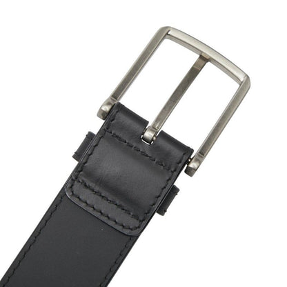 Bottega Veneta Intrecciato Belt Size 38 Black Leather Men's Bottega Veneta