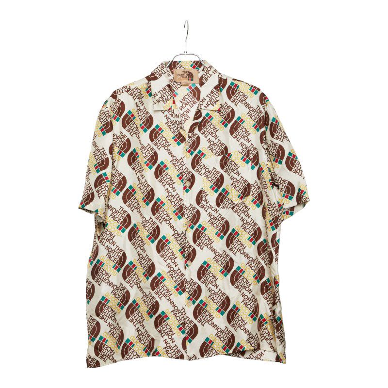 Gucci X The North Face The North Face Open Collar Shirt Aloha Shirt Size 50