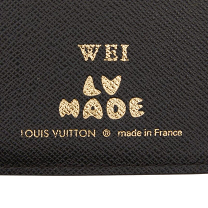 Louis Vuitton X Virgil Abloh X NIGO Portefeuille Plaza M81008 Brown PVC Ladies