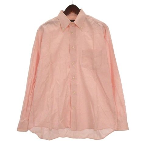 Fendi Button-down Shirt Long Sleeves All-over Pattern Pink 251111e