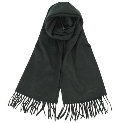 Hermes Scarf Shawl Fringe Cashmere Men's