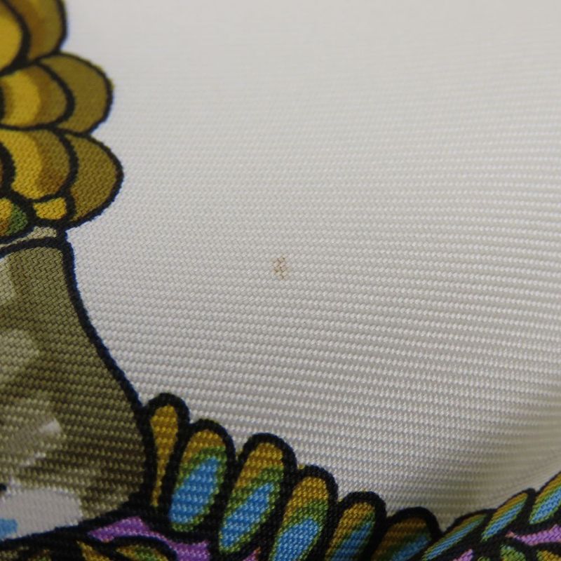 Hermes Scarf Carre90 Timpani Player le Timbalier Silk Pink Multicolor Accessory