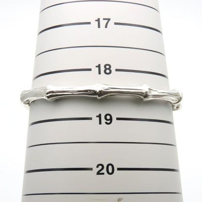 Tiffany & Co Bracelet Bamboo Silver 925 Approx 39.6g Silver Bangle Accessories