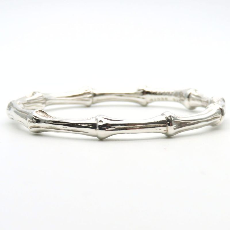 Tiffany & Co Bracelet Bamboo Silver 925 Approx 39.6g Silver Bangle Accessories