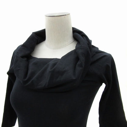 Fendi Cut And Sewn Septum Sleeves Off-turtleneck None Fabric 38 XS Black YS5