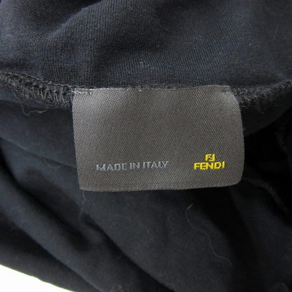 Fendi Cut And Sewn Septum Sleeves Off-turtleneck None Fabric 38 XS Black YS5