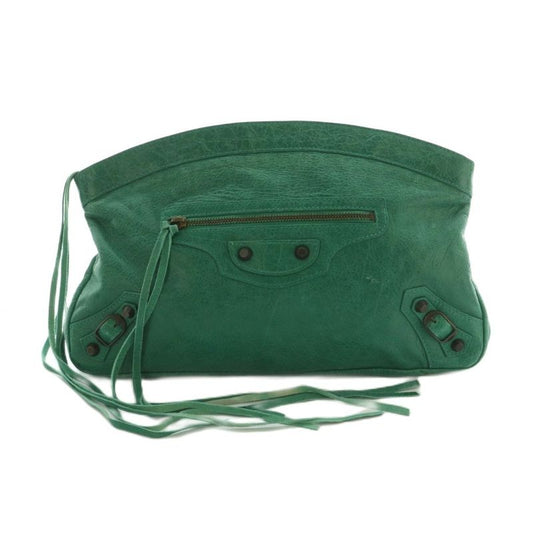 Balenciaga Clutch Bag Second Bag Green 278035 MI - OS - OH