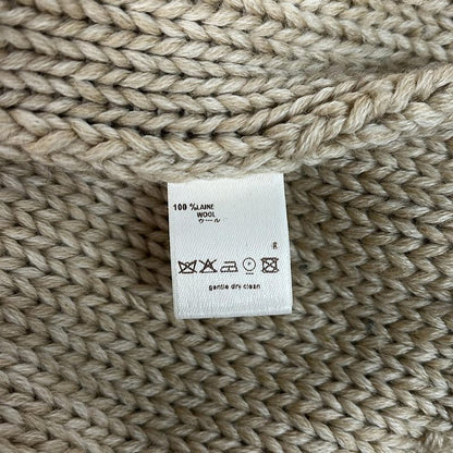 Louis Vuitton Blouson Size S Men's - Beige Long Sleeve Knit Zip Up Spring Autumn