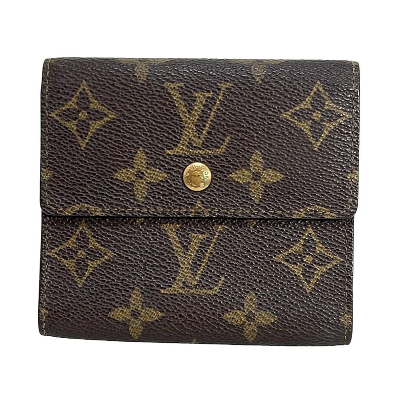 Louis Vuitton W Hook Wallet Monogram Porte Monnaie Vivier Carte Cles Di M61652