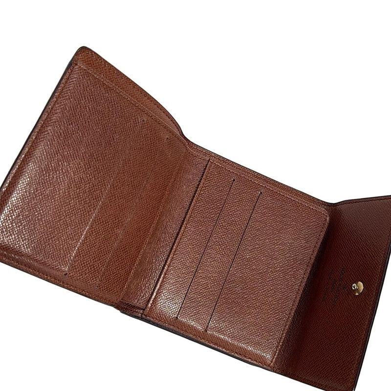 Louis Vuitton W Hook Wallet Monogram Porte Monnaie Vivier Carte Cles Di M61652