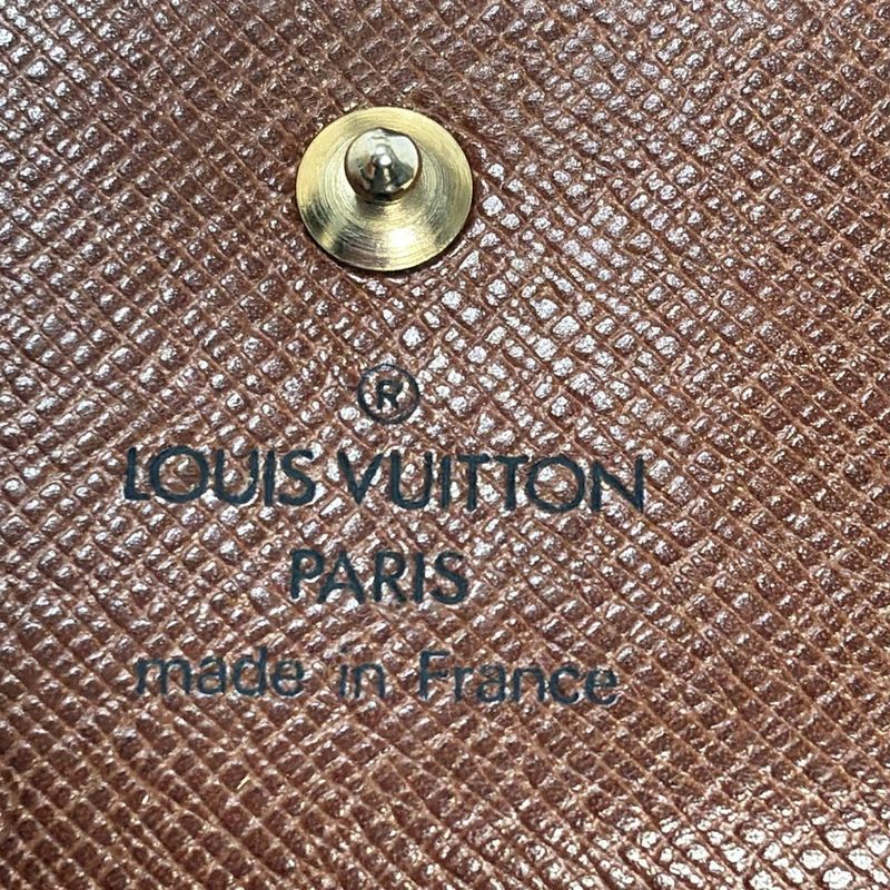 Louis Vuitton W Hook Wallet Monogram Porte Monnaie Vivier Carte Cles Di M61652