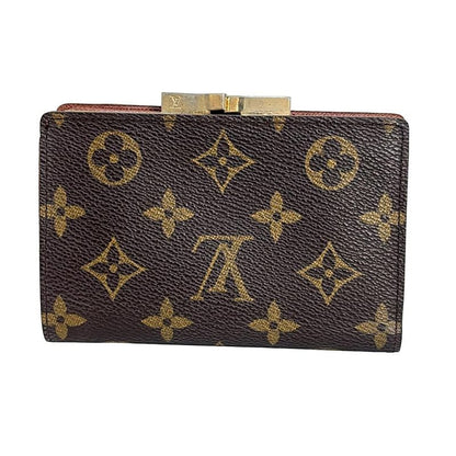 Louis Vuitton Bifold Wallet Monogram French Purse T61218 -