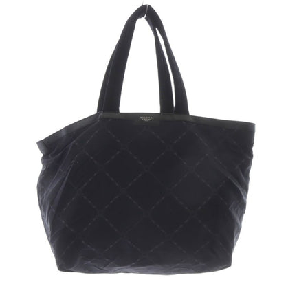 Bulgari Bvlgari 2WAY Tote Bag With Logo All Over Frgmt Handbag Navy Blue Navy