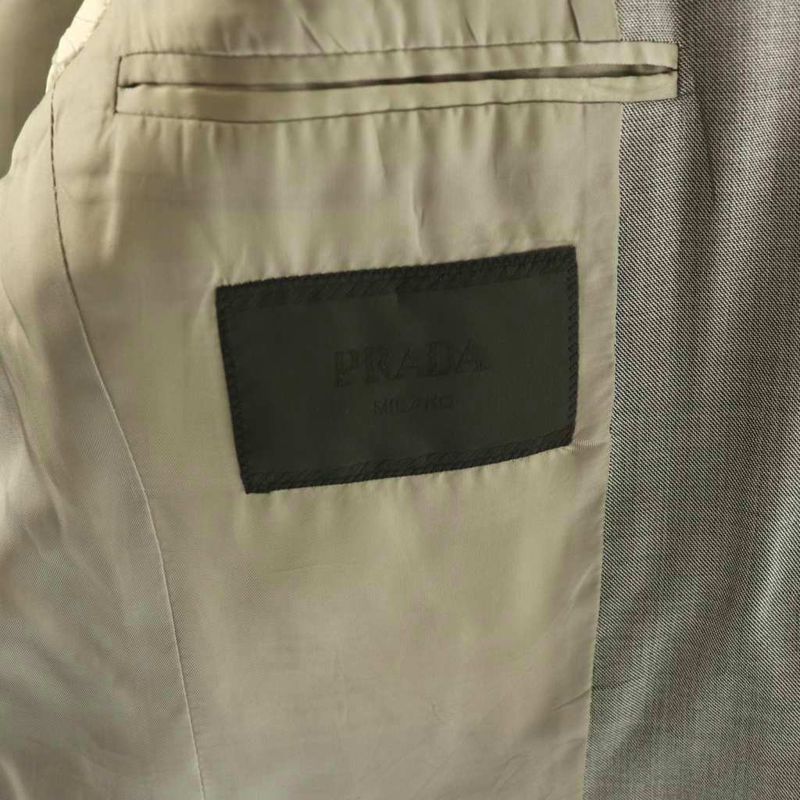 Prada Tailored Jacket 44R Grey ES - OS - SH