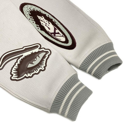 Louis Vuitton Blouson Size 50 XL Men's Varsity Leather Blouson 1abzjp Hpl68ecaw