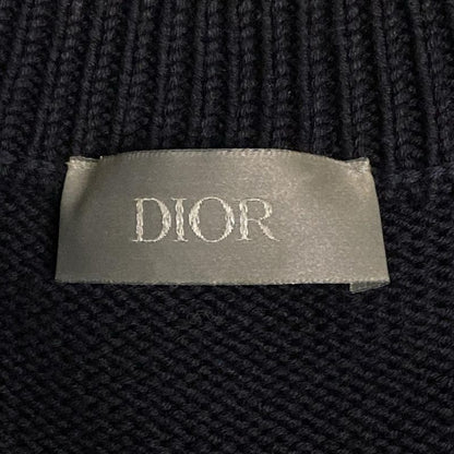 DIOR Christian Dior Long Sleeve Sweater Size M Men's - Dark Navy And Ivory