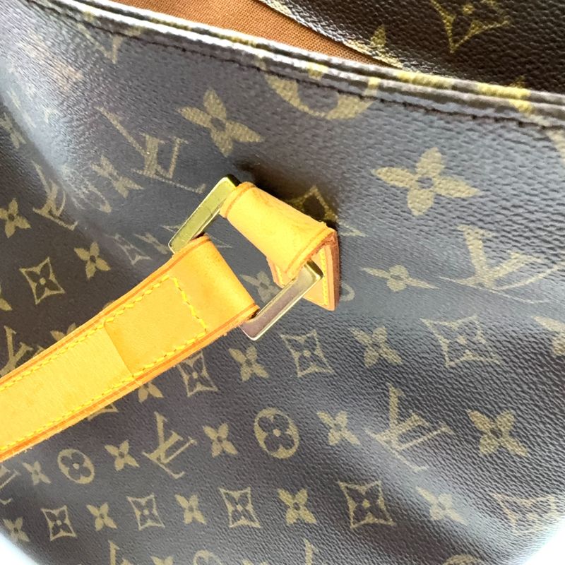 Louis Vuitton Vavin GM Monogram Leather × PVC Brown Tote Bag Gold M51170