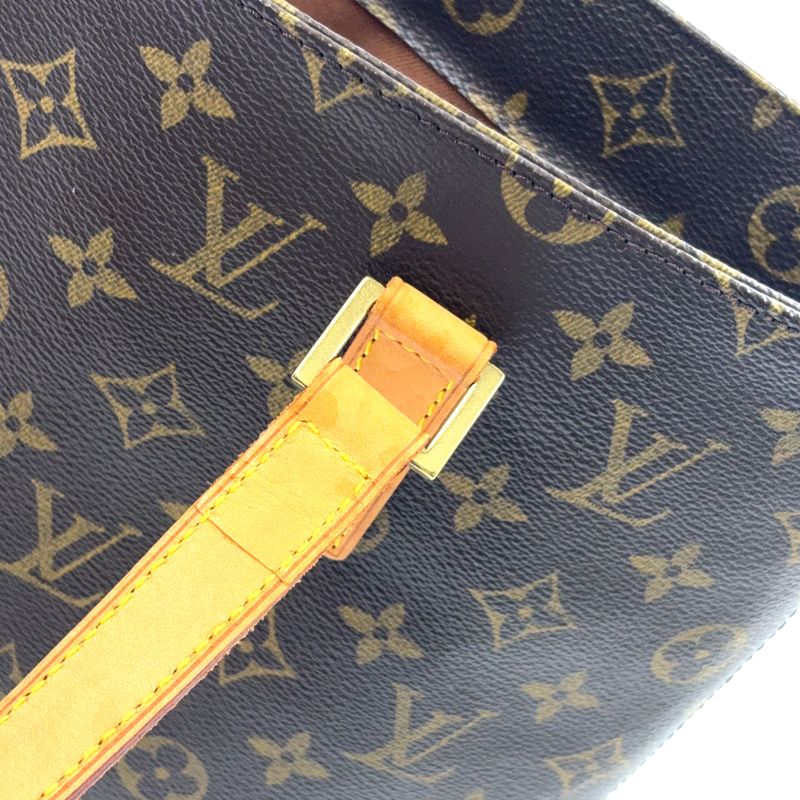 Louis Vuitton Vavin GM Monogram Leather × PVC Brown Tote Bag Gold M51170