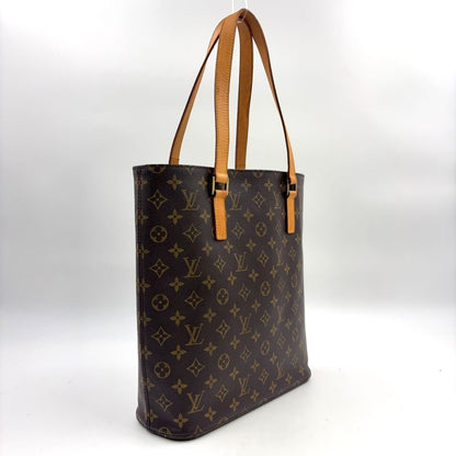 Louis Vuitton Vavin GM Monogram Leather × PVC Brown Tote Bag Gold M51170
