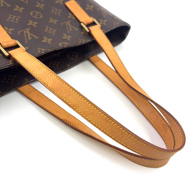 Louis Vuitton Vavin GM Monogram Leather × PVC Brown Tote Bag Gold M51170