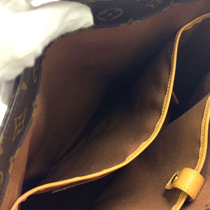 Louis Vuitton Vavin GM Monogram Leather × PVC Brown Tote Bag Gold M51170