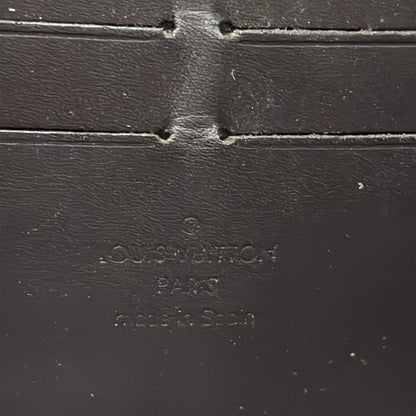 Louis Vuitton Monogram Vernis Zippy Wallet M93522 Amarante Leather