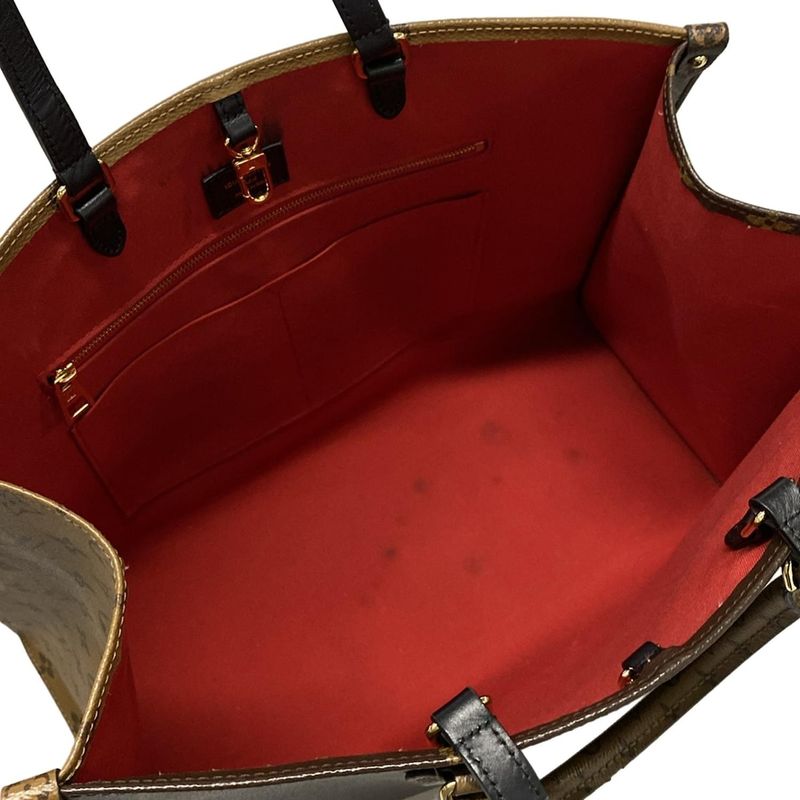 Louis Vuitton Monogram Reverse On-the-go GM M45320 Monogram Reverse Tote Bag