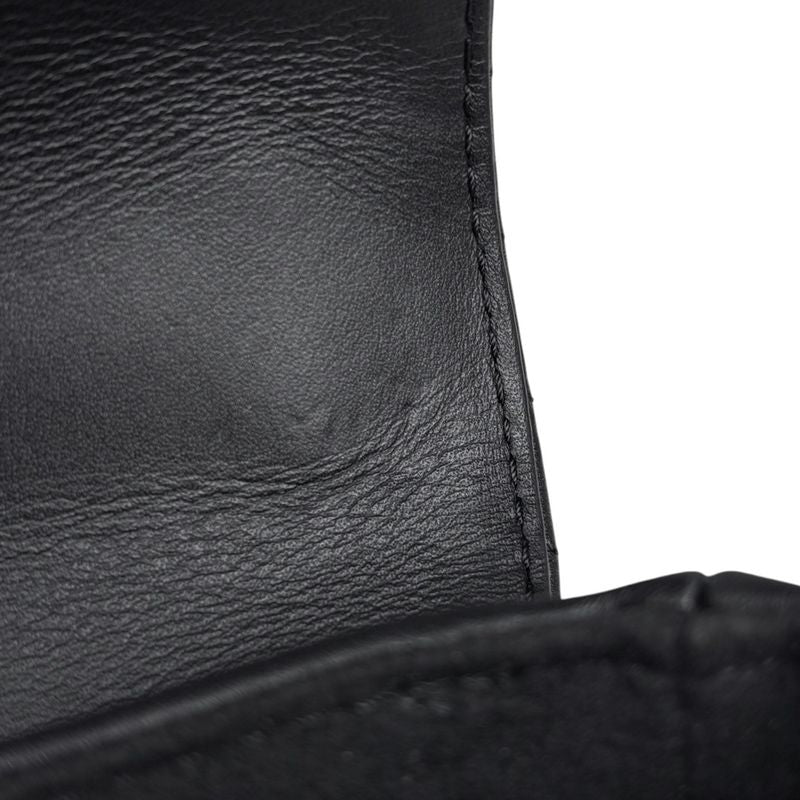 Louis Vuitton New Wave Chain Bag PM Crossbody Shoulder Bag Leather Noir Black