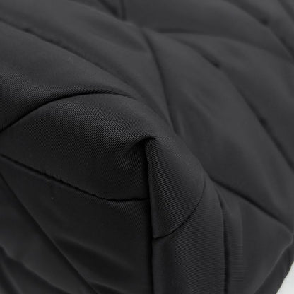 Prada Small Padded Linylon Tote Bag 2way Shoulder Bag Logo Plate Tote Bag Nylon