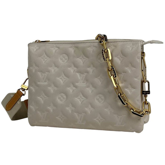 Louis Vuitton Couss in PM 2way Shoulder Bag Handbag Monogram Cles Clesme (Ivory)