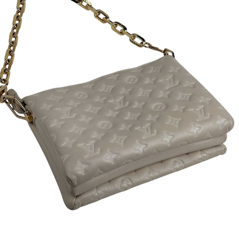 Louis Vuitton Couss in PM 2way Shoulder Bag Handbag Monogram Cles Clesme (Ivory)