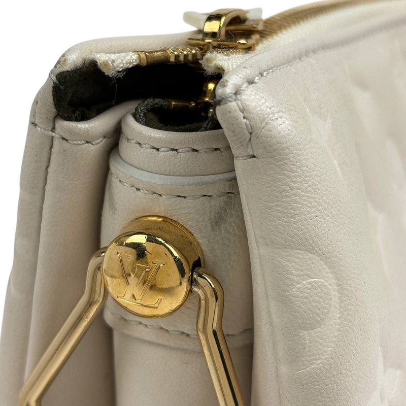 Louis Vuitton Couss in PM 2way Shoulder Bag Handbag Monogram Cles Clesme (Ivory)