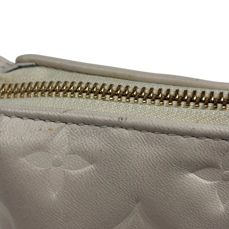 Louis Vuitton Couss in PM 2way Shoulder Bag Handbag Monogram Cles Clesme (Ivory)