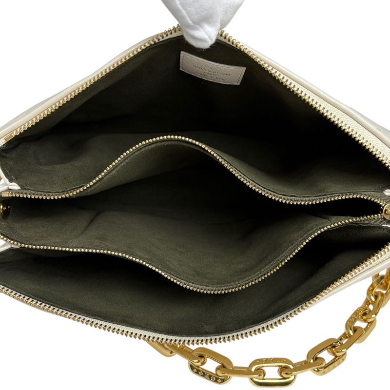 Louis Vuitton Couss in PM 2way Shoulder Bag Handbag Monogram Cles Clesme (Ivory)